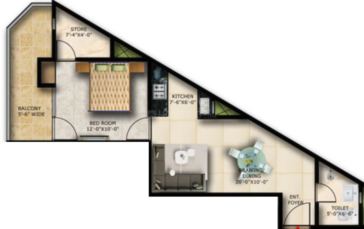Trinity High Street Floor Layout